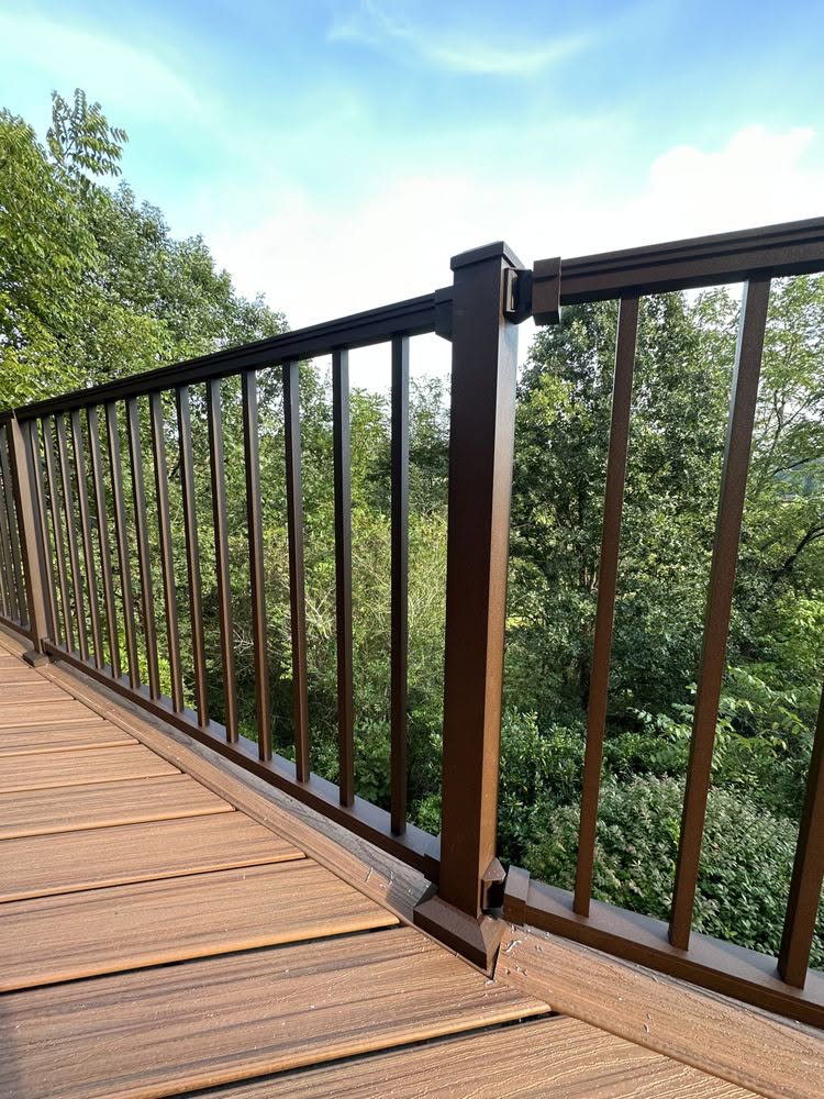 Deck Building project 5 by Terra Builders AVL in Asheville NC