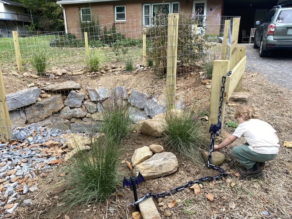 Retaining Walls project 2 by Terra Builders AVL in Asheville NC