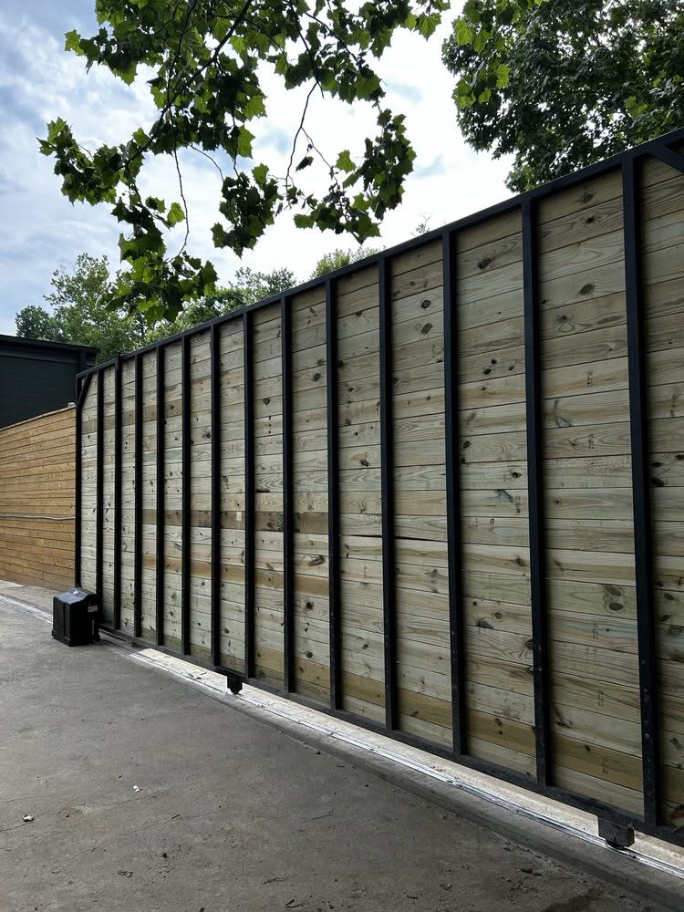 Fencing project 3 by Terra Builders AVL in Asheville NC