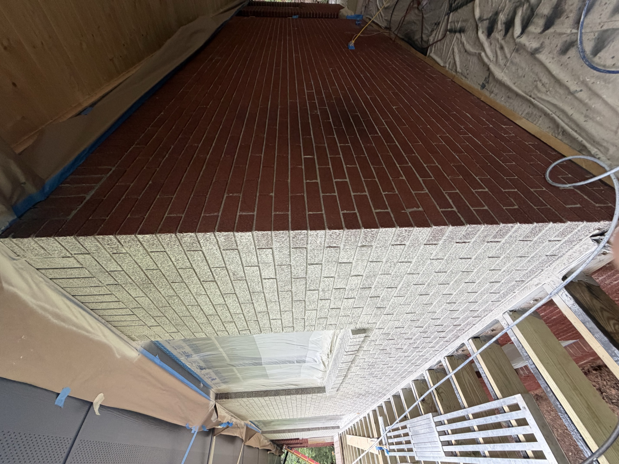 Exterior Paint & Brick Staining in Asheville, NC — Terra Builders AVL